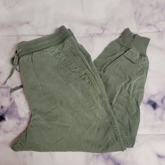 Gap Olive Green Women's Joggers L - Picture 1 of 5